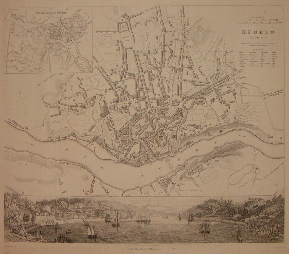 Map of Porto - Porto